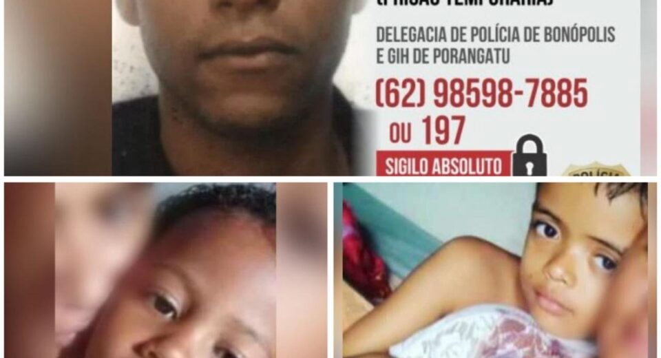 Principal suspeito de matar crianças em Bonópolis é morto após confrontar policiais