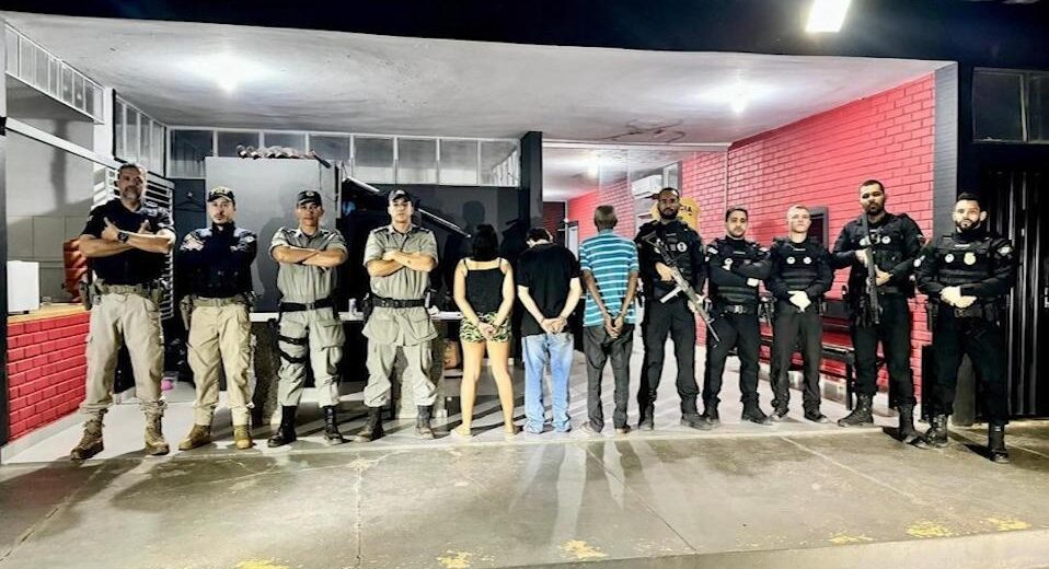 Ação Conjunta: PC, PM e PRF prendem suspeitos de homicídio em menos de 2 horas após o crime. Foto: Polícia Civil