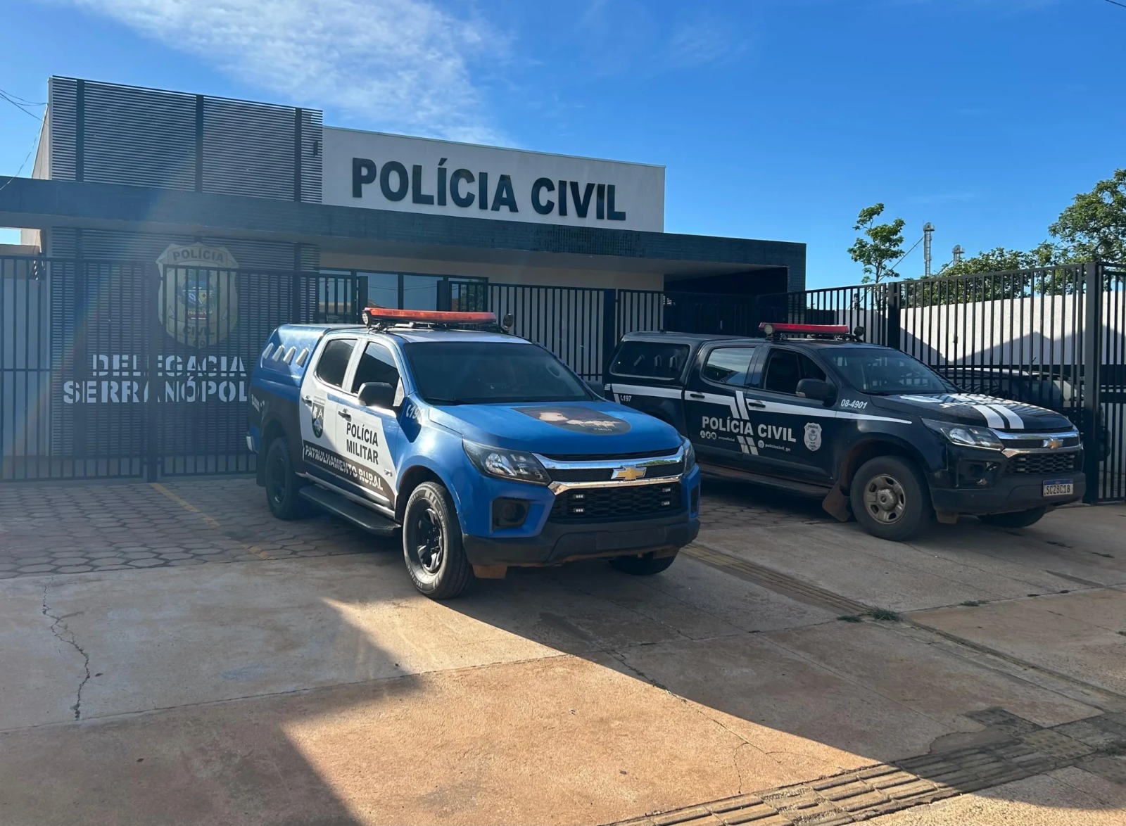 Caso aconteceu na delegacia de Serranópolis | Foto: divulgação/PC