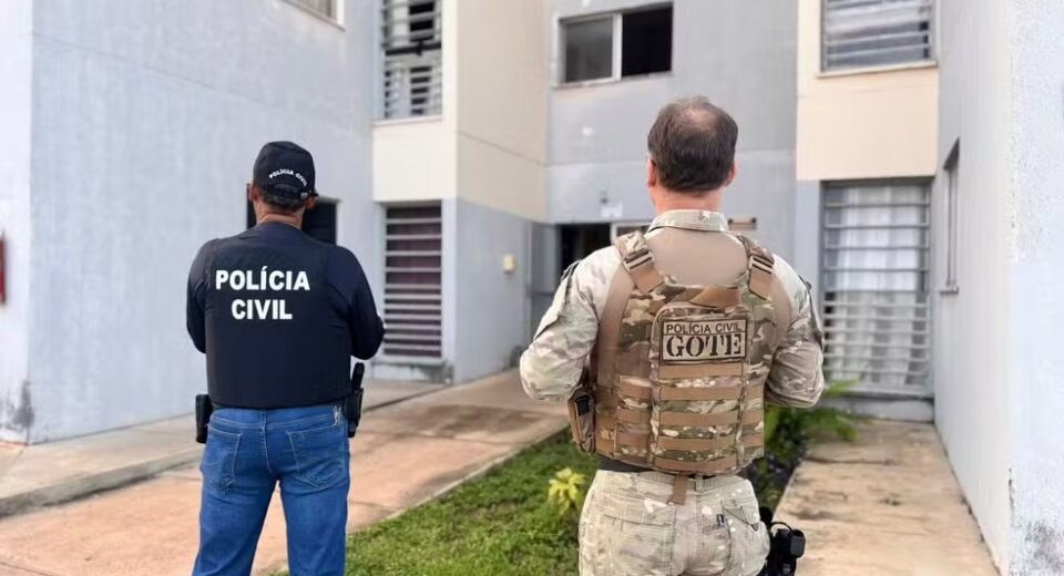 Polícia prende marido e filhas suspeitos de matar Deise Carmem de Oliveira — Foto: Alessandro Ferreira/Divulgação SSP-TO