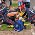 Homem é preso em flagrante após furtar motocicleta e invadir comércio