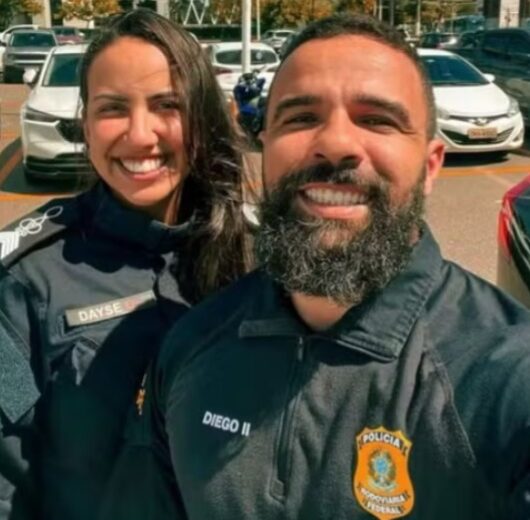 PRF mata a tiros a namorada, comandante da Guarda Municipal de Vitória. Espírito Santo — Foto: Reprodução/Rede social