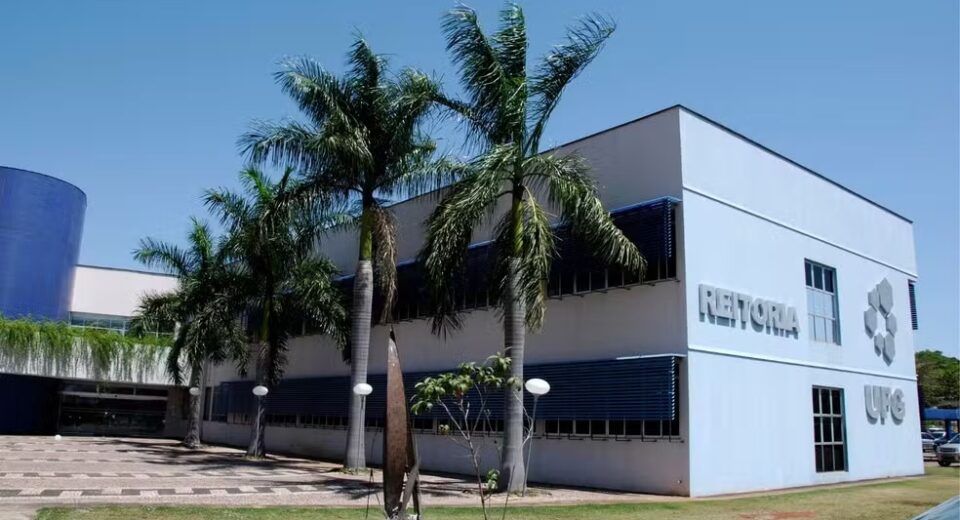 Reitoria da Universidade Federal de Goiás, em Goiânia — Foto: Divulgação/UFG