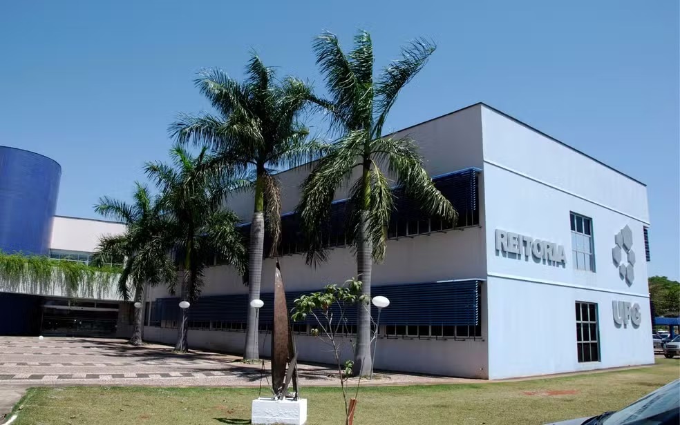 Reitoria da Universidade Federal de Goiás, em Goiânia — Foto: Divulgação/UFG