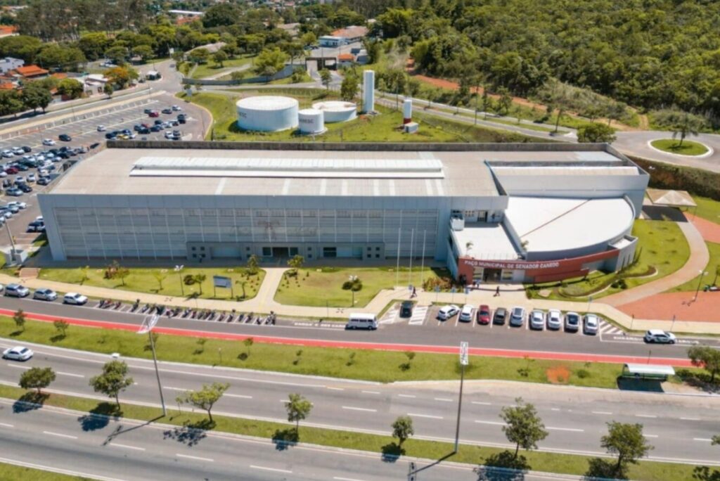 Sede da Prefeitura de Senador Canedo (Dovulgação/Prefeitura de Senador Canedo)
