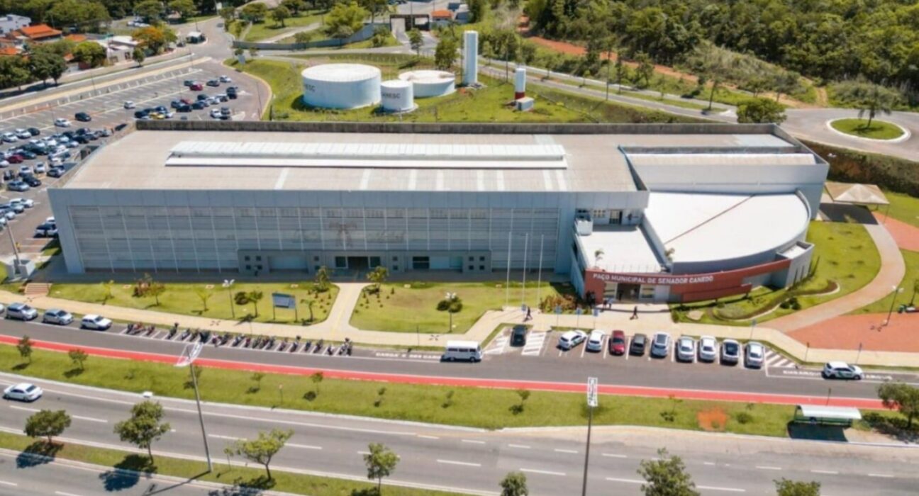 Sede da Prefeitura de Senador Canedo (Dovulgação/Prefeitura de Senador Canedo)