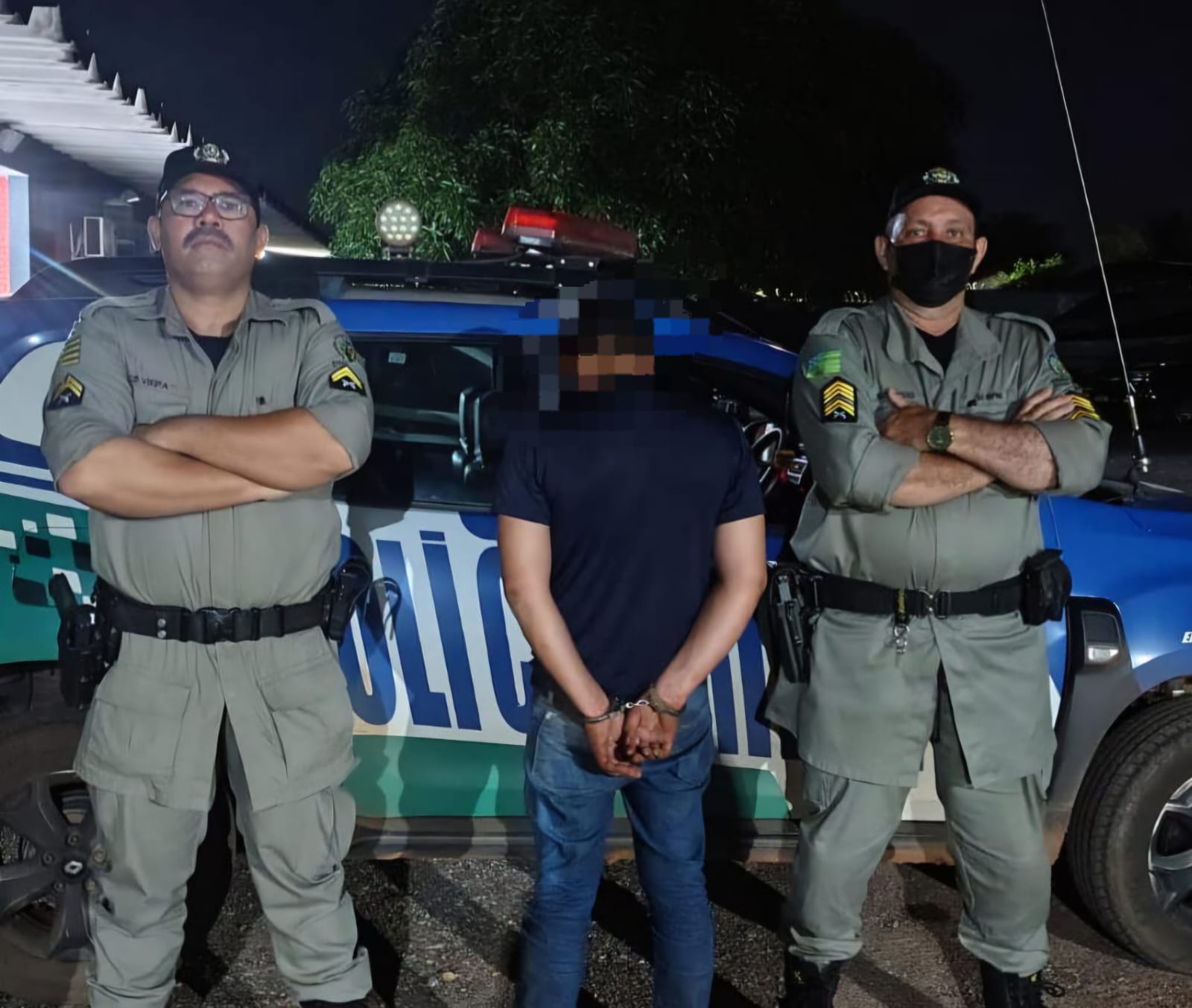 Homem é preso após invadir casa, ameaçar ex e causar danos em Mutunópolis