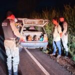 Capotamento deixa uma pessoa morta na BR-153, em Rialma