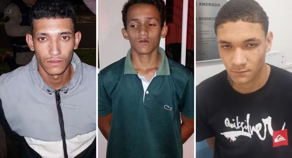 Irmãos mortos em confronto com a polícia. — Foto: Divulgação/Polícia Militar