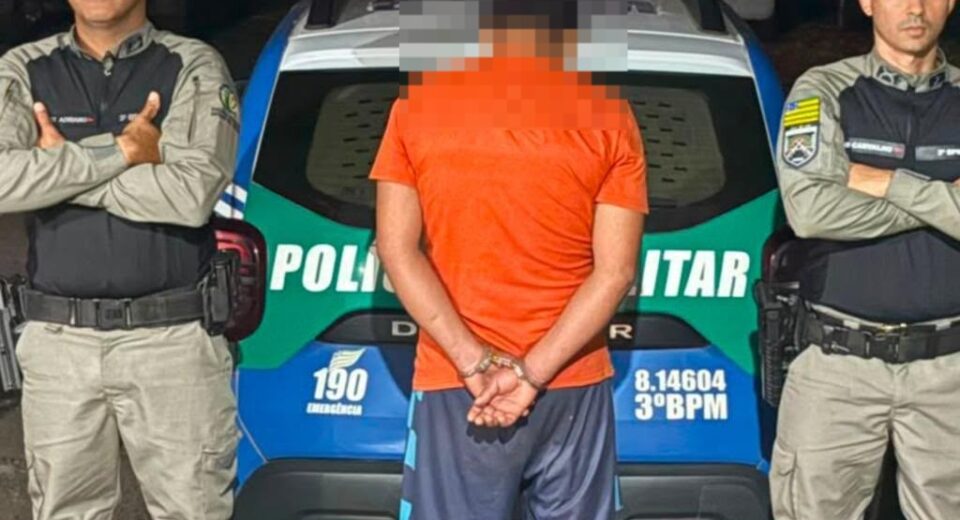Polícia Militar prende suspeito de estupro de vulnerável e ameaça em Estrela do Norte