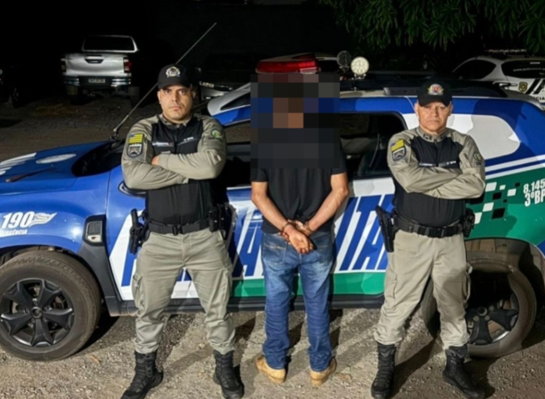 Homem é preso após invadir casa da ex e ameaçá-la de morte em Porangatu