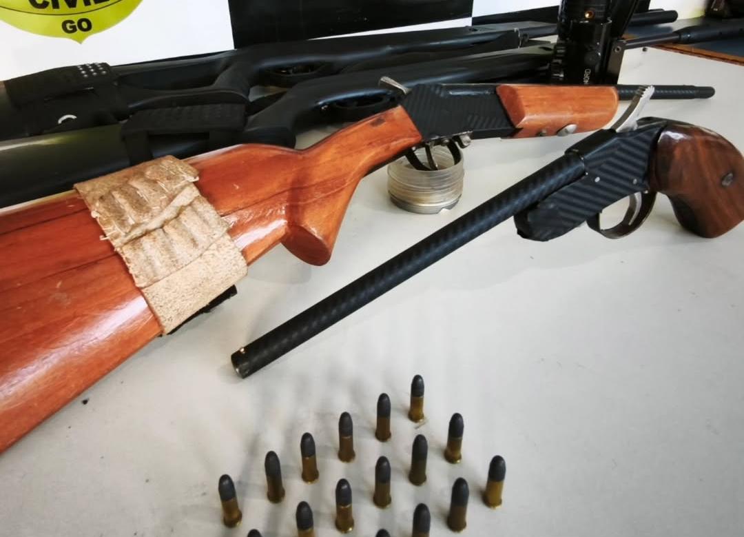 Operação Narke 6: Polícia Civil prende homem e apreende armas e munições em Minaçu