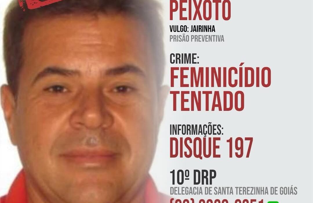 Homem é procurado por tentativa de feminicídio em Goiás
