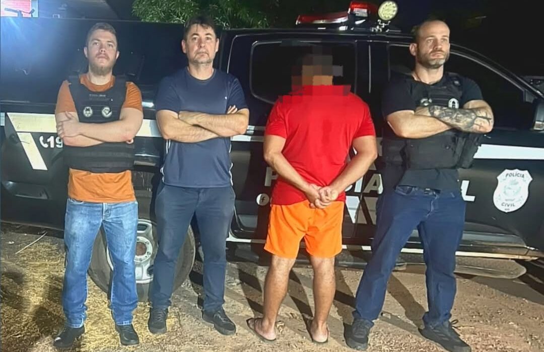 Homem é preso suspeito de estuprar criança de 07 anos em Porangatu