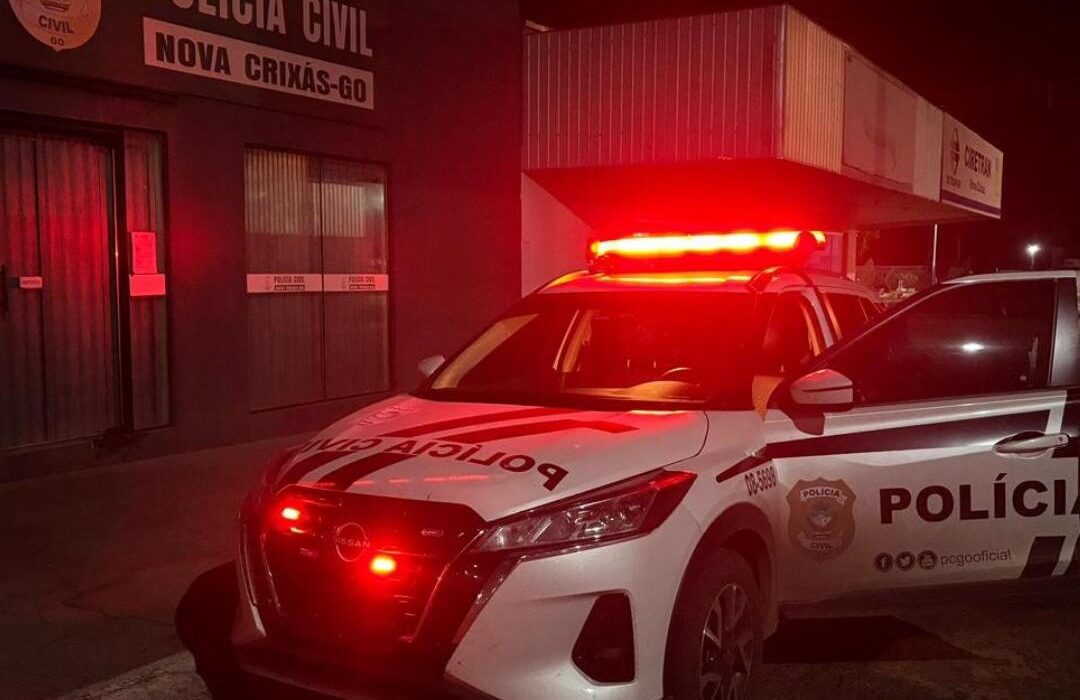 Homem é preso por furtar veículo do patrão e abandoná-lo após acidente em Nova Crixás