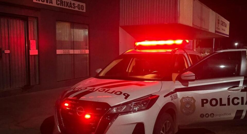Homem é preso por furtar veículo do patrão e abandoná-lo após acidente em Nova Crixás
