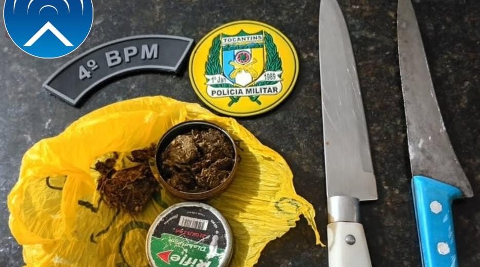 Foragido por roubo é preso após ameaçar padrasto com faca