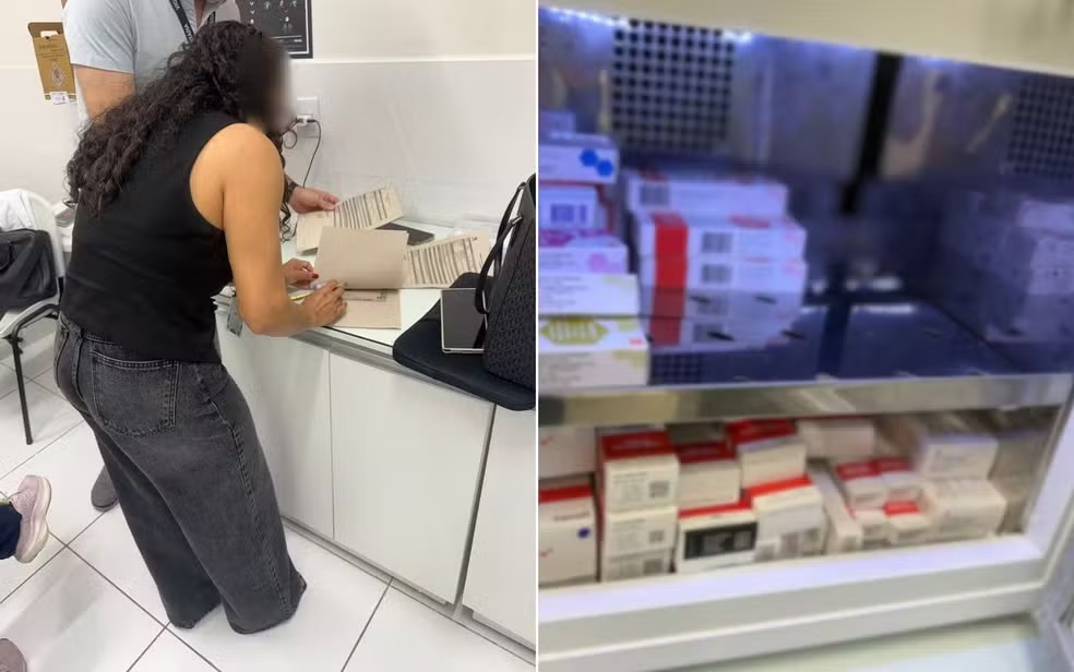Farmacêutica foi multada em R$ 37,5 mil por dar vacina vencida a bebê, em Aparecida de Goiânia — Foto: Divulgação/Polícia Civil
