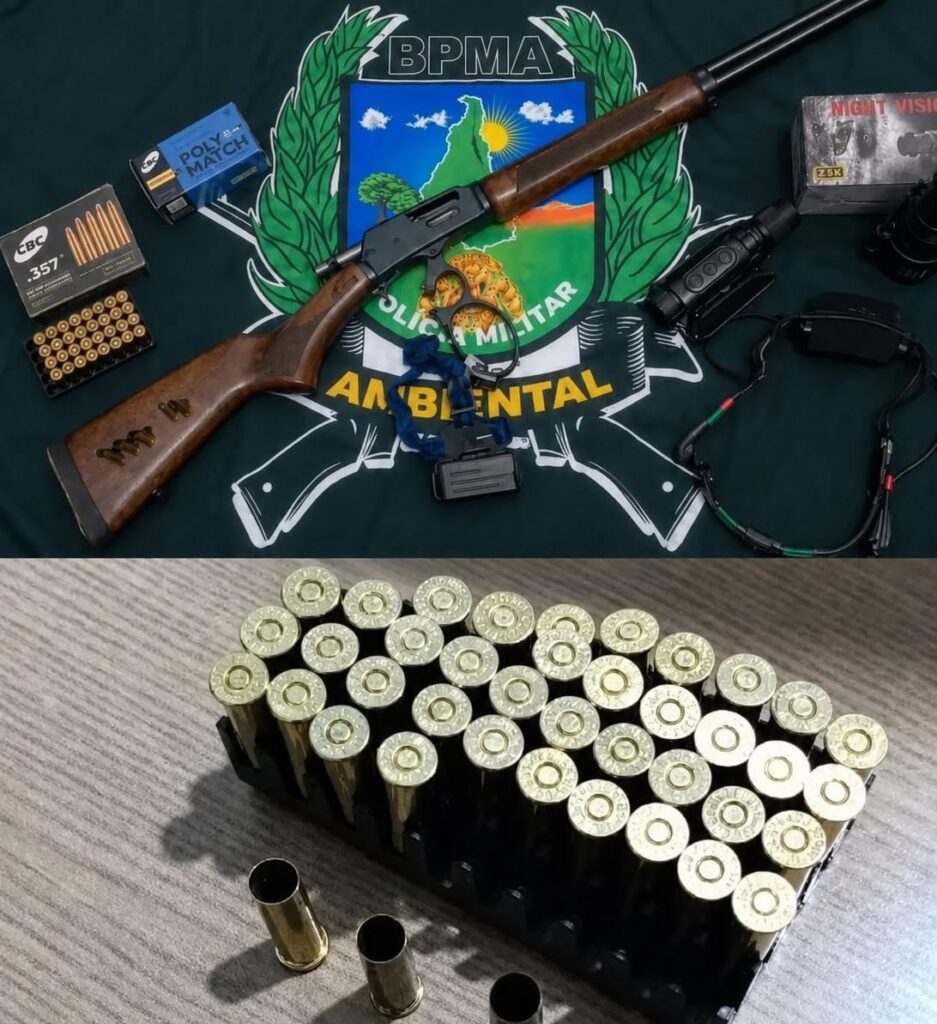 Homem é preso por porte ilegal de arma durante operação da PM no sul do Tocantins