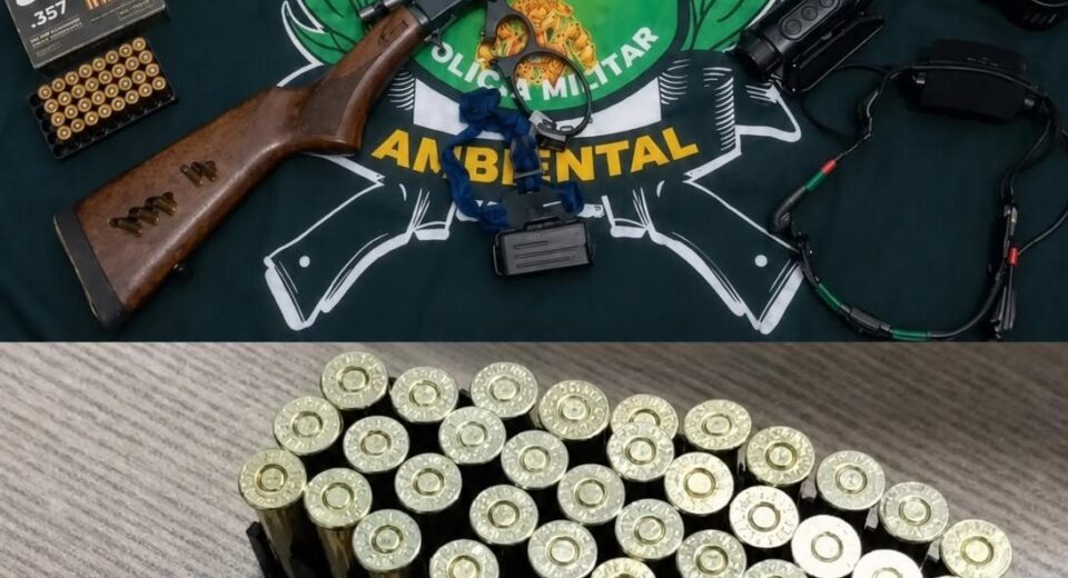 Homem é preso por porte ilegal de arma durante operação da PM no sul do Tocantins