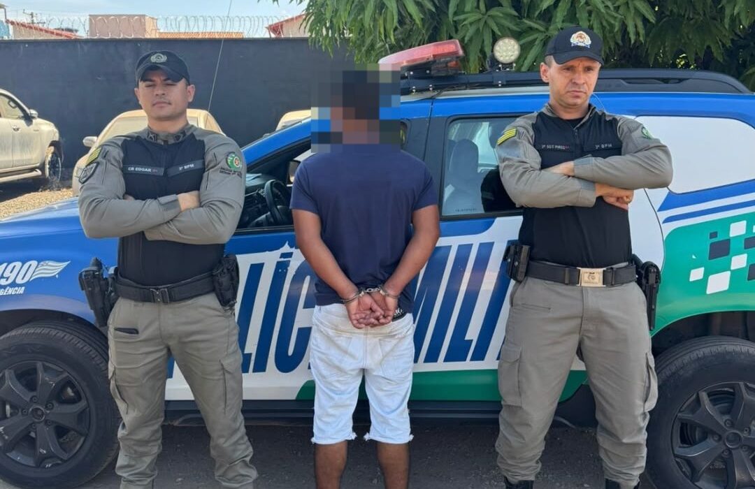 Homem é preso após agredir ex-companheira durante discussão em Porangatu