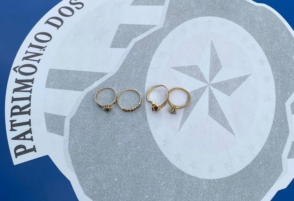 Polícia Militar recupera joias furtadas em hospital de Santa Tereza de Goiás