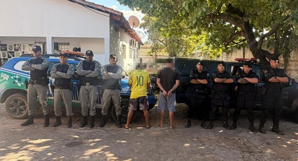 CPE recupera televisores furtados e prende dois suspeitos por receptação em Minaçu