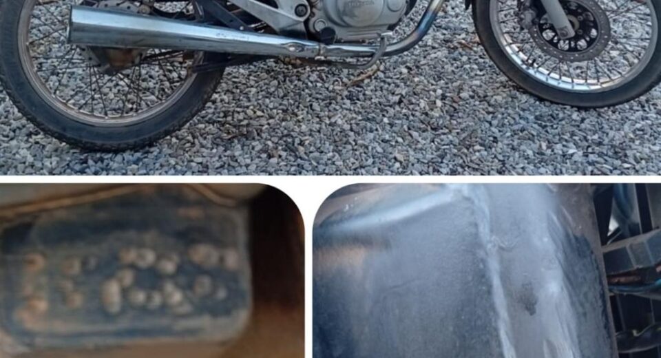 Adolescente é apreendido com motocicleta adulterada após perseguição policial em Campinaçu