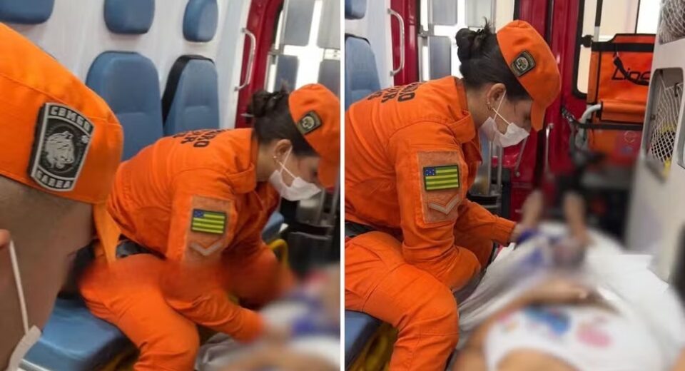 Bebê prematuro é reanimado por bombeiros após nascer inconsciente em banheiro de casa