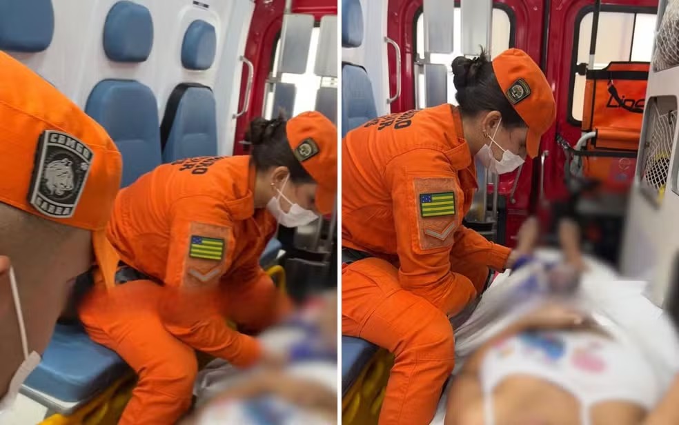 Bebê prematuro é reanimado por bombeiros após nascer inconsciente em banheiro de casa
