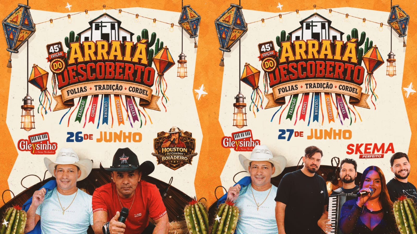 45º Arraiá do Descoberto celebra tradição e cultura popular nesta sexta e sábado em Porangatu