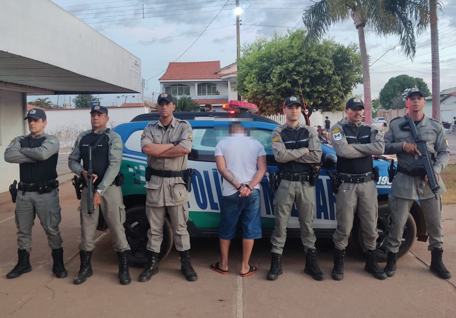 Ação integrada da PM apreende drogas e armas durante operação em Campinorte