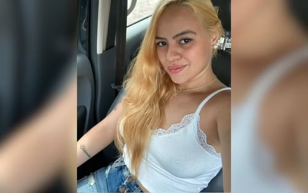 Rafaella Gonçalves de Sousa foi esfaqueada pelo ex-companheiro na frente dos filhos, em Posselândia, distrito de Guapó — Foto: Reprodução/ Perfil do Instagram de Rafaella Gonçalves de Sousa