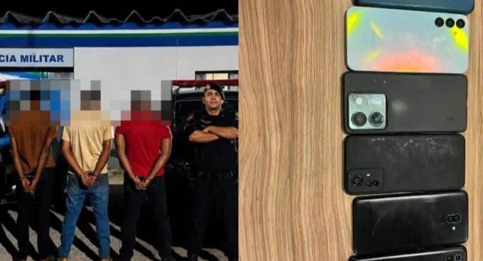 Quadrilha é presa suspeita de furtar celulares durante show de Maiara e Maraísa