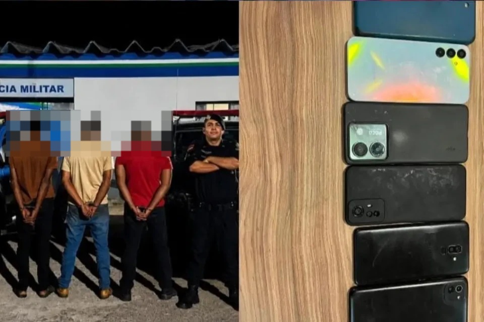 Quadrilha é presa suspeita de furtar celulares durante show de Maiara e Maraísa