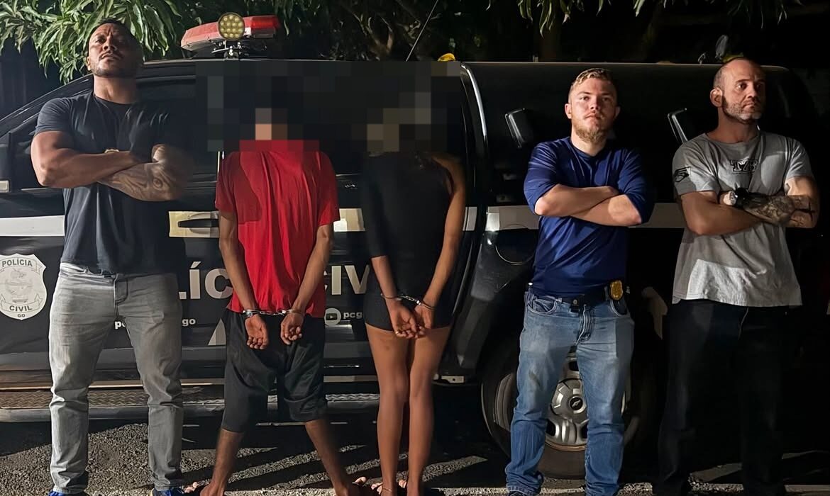 Polícia Civil prende dois suspeitos por tráfico de drogas em Porangatu