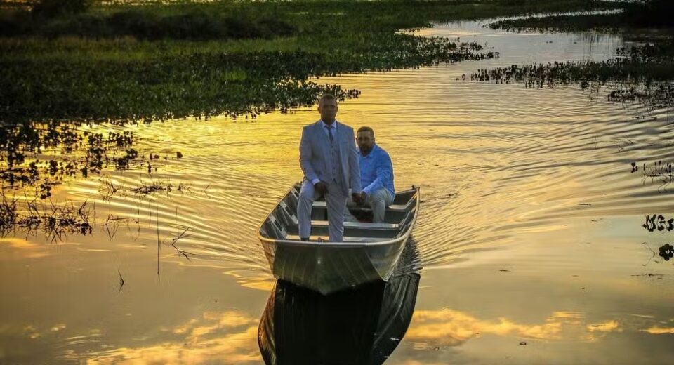 O casamento foi realizado no dia 11 de julho — Foto: Reprodução/Arquivo Pessoal