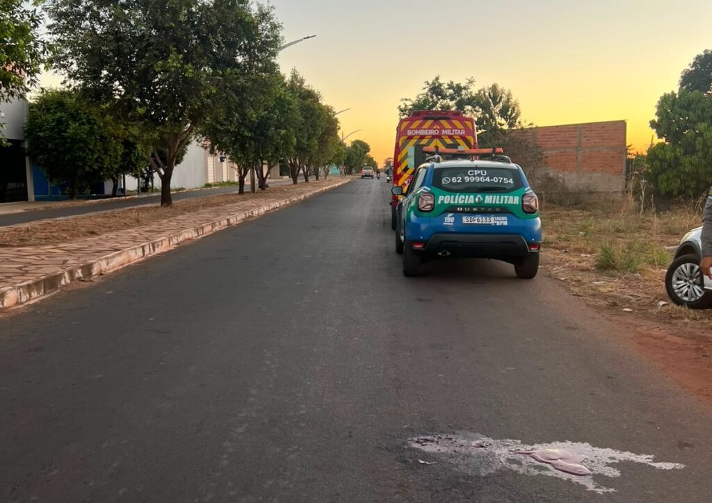 Mulher fica gravemente ferida após ser atropelada por motorista embriagado em Porangatu