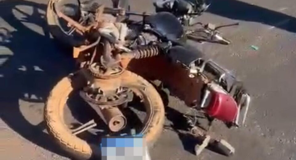 Grave acidente entre motocicletas deixa mulher ferida em Gurupi