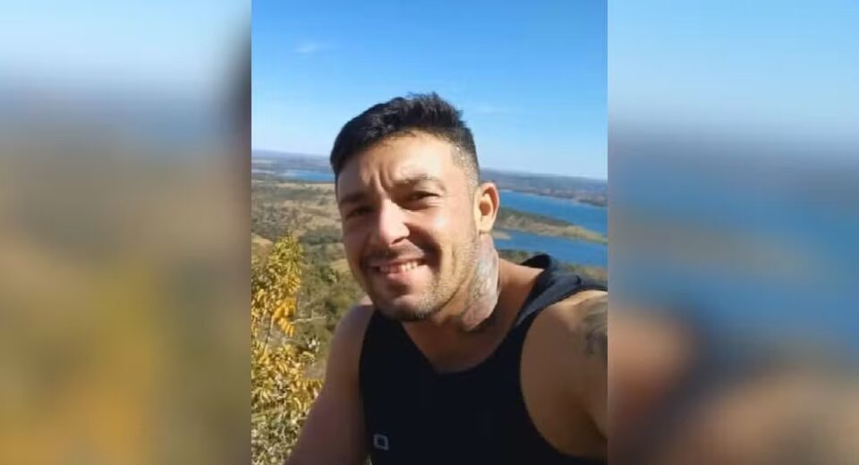 Rafael Vinícius pediu ajuda de moradores antes de cair na rua — Foto: Reprodução/TV Anhanguera