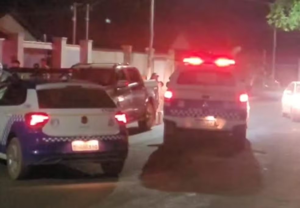 Suspeito foi preso no Tocantins — Foto: Divulgação/Ronda Policial