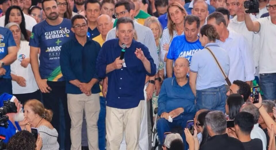 PSDB lança Marconi Perillo como candidato ao governo de Goiás — Foto: Wildes Barbosa/O Popular