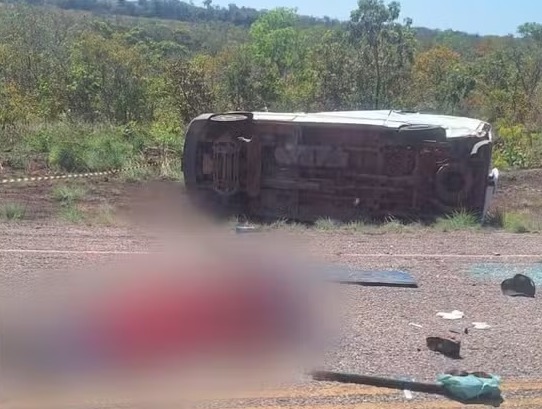 Acidente deixa mortos e feridos na TO-130 — Foto: Reprodução/Tocantins Alerta