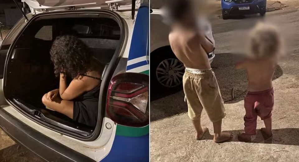 Babá foi detida por suspeita de maus-tratos, em Goiás — Foto: Divulgação/Conselho Tutelar
