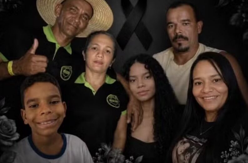 Acidente entre carro e caminhão deixou seis pessoas mortas em Bielândia, distrito de Filadélfia — Foto: Divulgação/Secretaria de Saúde de Filadélfia