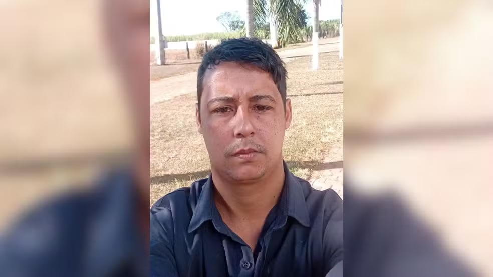 Rodrigo Custódio Oliveira, de 31 anos, morreu depois de ser atropelado em Itauçu — Foto: Reprodução/TV Anhanguera