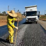 Caminhão furtado é recuperado em região de mata em Montividiu do Norte