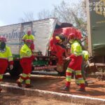 Cinco pessoas ficam feridas em acidente com quatro veículos na BR-153, em Goiás