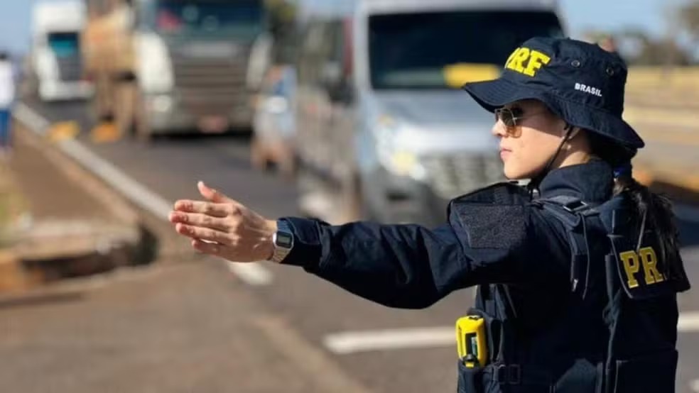 PRF faz operação nacional contra álcool e direção durante feriado prolongado — Foto: Divulgação/ Rede Social