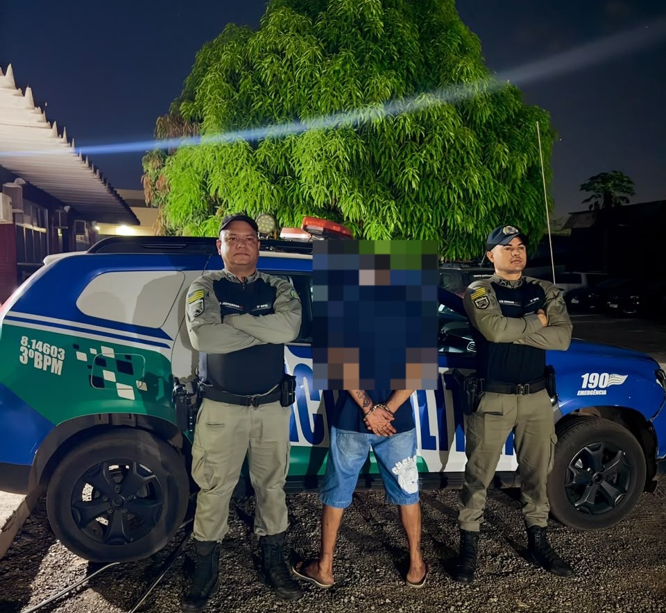 Segundo a PM, suspeito teria atraído a vítima para o local e cometido o crime após o desaparecimento de R$ 400. Foto: Polícia Militar